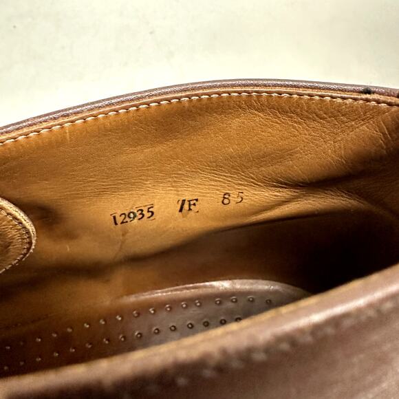 Loake Shoemakers x Cole Haan Brown Calf Chukka Boots Bench Made in England 8.5 main image 5